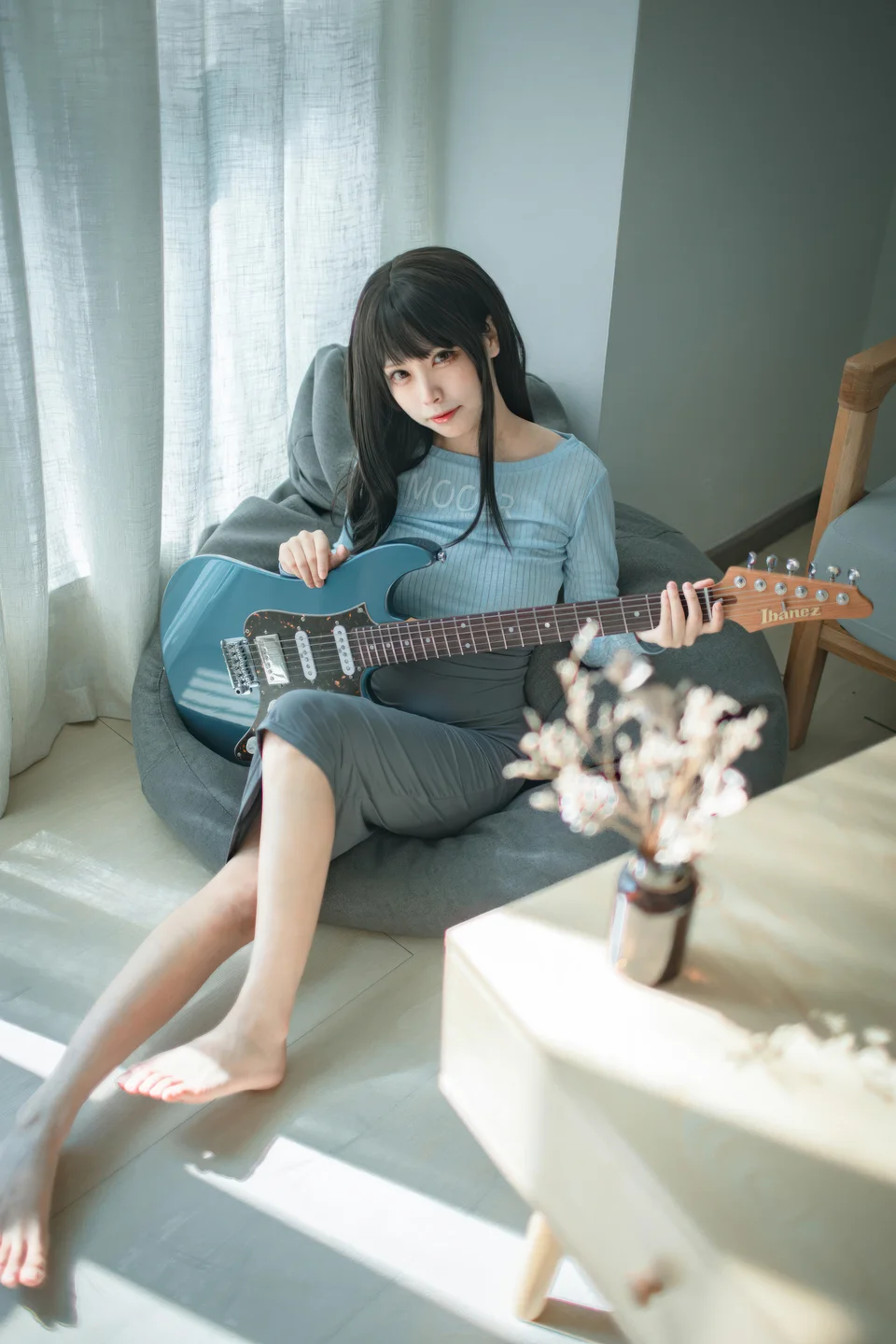 三無人型 - No.013 吉他妹妹 [24P-223MB] tg@simisebaisi 【丝足阁】001.webp